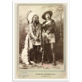 People Poster - Sitting Bull and Buffalo Bill, 1885